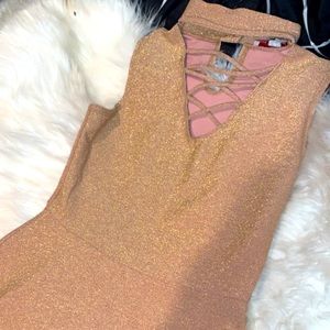 Sparkling Gold Dress